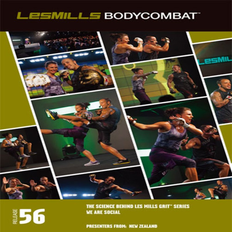 BODYCOMBAT 56 DVD, CD,& Choreo Notes BODY COMBAT 56
